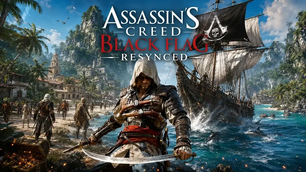 Assassin’s Creed Black Flag Resynced Is Out Now on PS5, Xbox Series X|S, and PC With Stunning Visual Upgrades