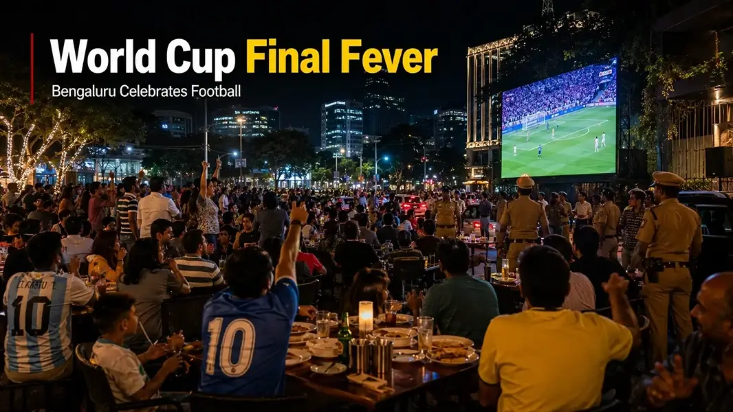 Bengaluru Hotels Allowed to Stay Open Till 3:30 AM for FIFA World Cup Final
