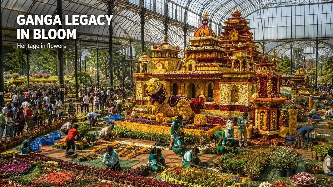 Bengaluru’s Lalbagh Independence Day Flower Show to Begin in Early August