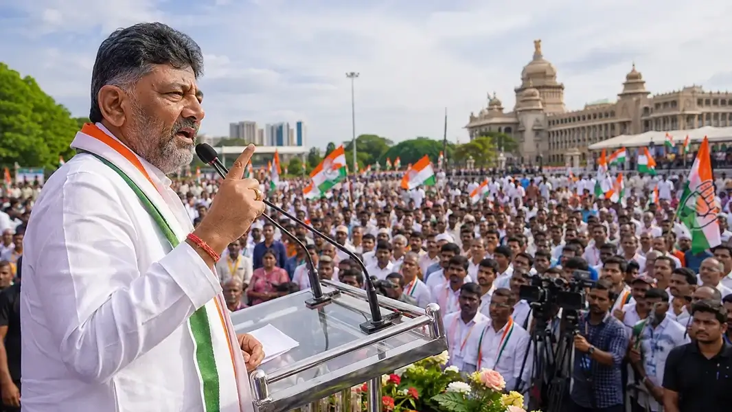 DK Shivakumar Urges Congress Workers to Prepare for Karnataka Local Elections