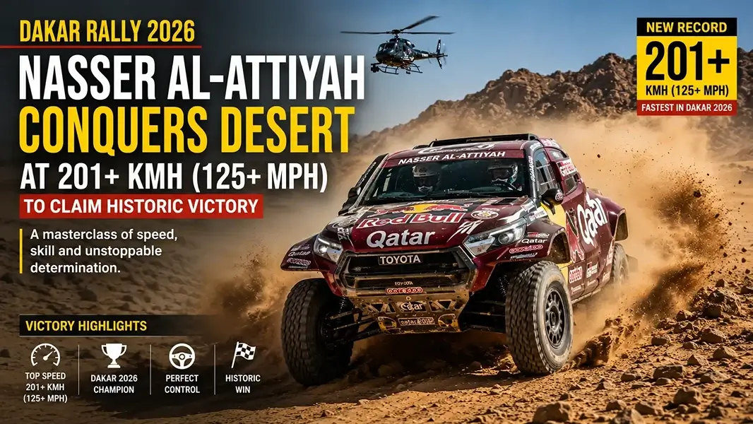 Dakar Rally 2026: Nasser Al-Attiyah Conquers Desert at 125+ mph to Claim Historic Victory