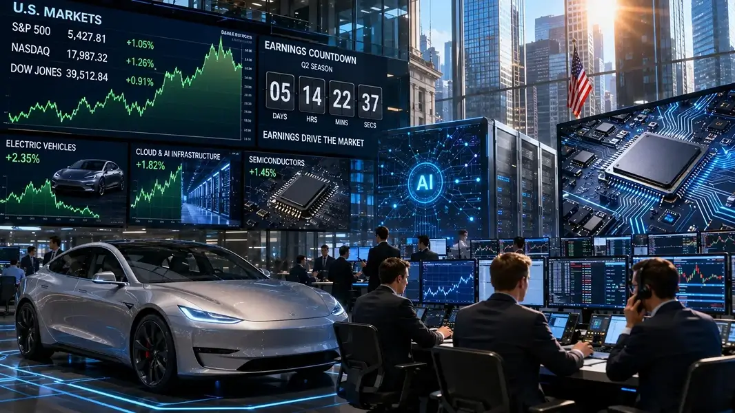 Google, Tesla and AMD Stocks in Spotlight Ahead of Key Quarterly Earnings Reports