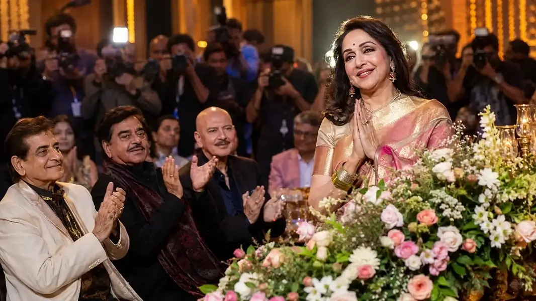 Hema Malini Celebrates 60 Years in Indian Cinema With Grand Bollywood Tribute Event