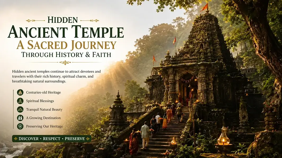 Hidden Ancient Temple Draws Thousands of Devotees and Tourists With Rich History and Spiritual Charm