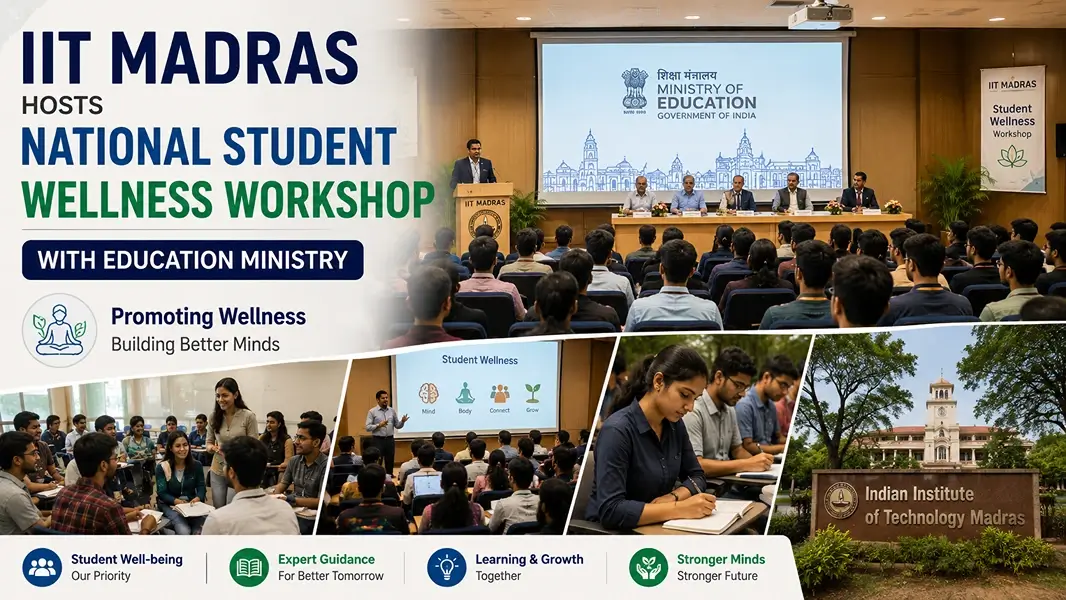 IIT Madras Hosts National Student Wellness Workshop With Education Ministry