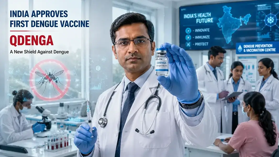 India Approves First-Ever Dengue Vaccine QDENGA, Marking Major Breakthrough in Disease Prevention