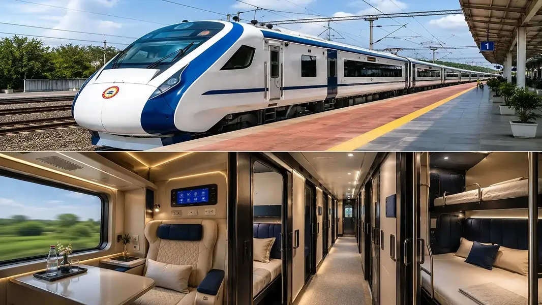 Indian Railways Unveils Luxury First AC Design for New Vande Bharat Sleeper Train
