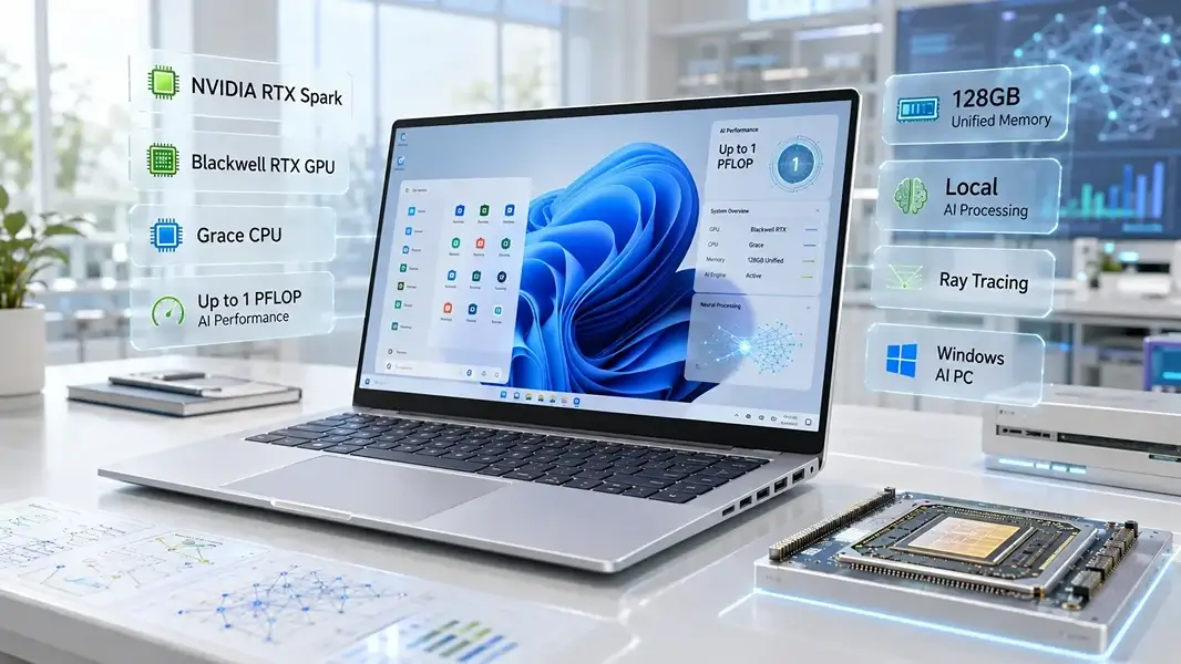 NVIDIA Unveils RTX Spark AI Superchip for Next-Generation Windows Laptops and AI Computing