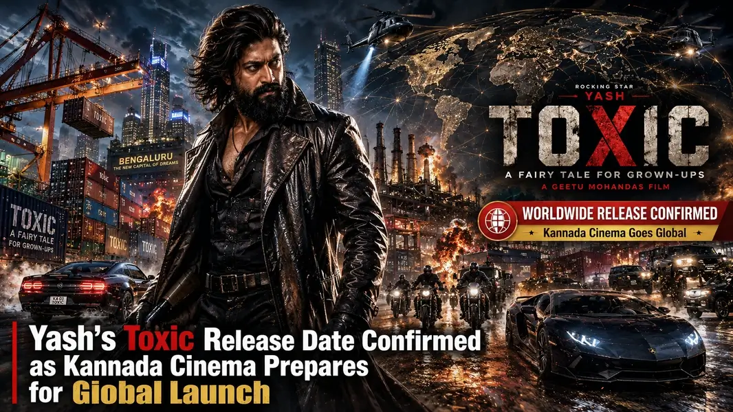 Yash’s Toxic Release Date Confirmed as Kannada Cinema Prepares for Global Launch