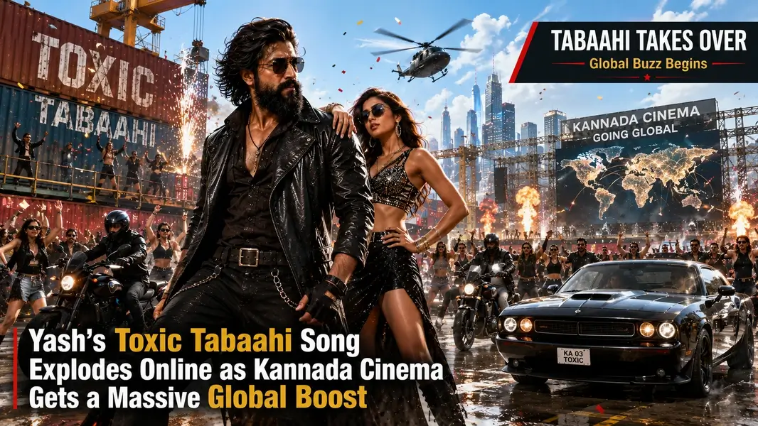 Yash’s Toxic Tabaahi Song Explodes Online as Kannada Cinema Gets a Massive Global Boost — Watch Song Here