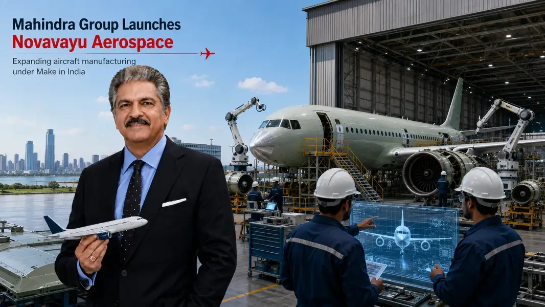 Mahindra Group Launches Novavayu Aerospace to Expand Aircraft Manufacturing Under Make in India